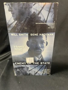 Enemy of The State- Will Smith & Gene Hackman- VHS Tape - Picture 1 of 6
