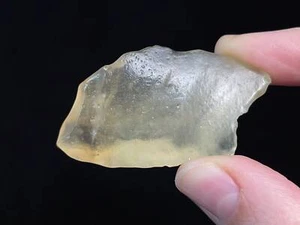 LIBYAN DESERT GLASS, Raw Crystal - Rare, 2A Grade, 14.2g - Healing Stones, 46814 - Picture 1 of 5