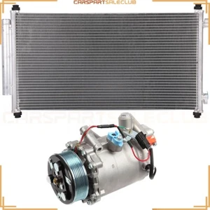 Kit de refrigeración condensador de CA y compresor de CA de 4 puertas para Honda CR-V 2007-2011 2,4 L l4 - Imagen 1 de 5