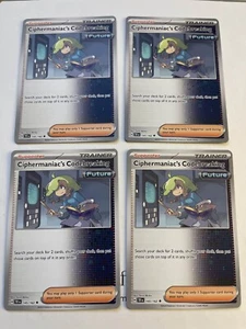 Ciphermaniac's Codebreaking 145/162 Sv05: Temporal Forces Regular (SET OF 4) - Picture 1 of 1