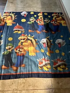 2015 Super Mario Vorhänge Gardinen, 2 Paneele - Bild 1 von 4