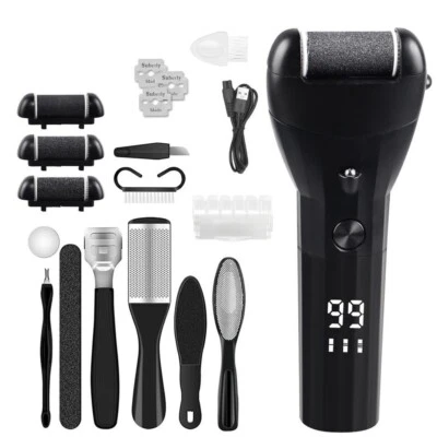 Elektrische Fußfeile Pediküre | Wiederaufladbarer Fuß Hornhautentferner - Bild 1 von 4