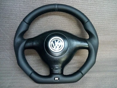 Sport Lenkrad VW Golf 4 IV  R32  GTI  GT Bora Passat  Neu Beziehen - Bild 1 von 2