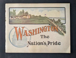 1902 Washington L'orgoglio della nazione foto illustrata libro ricordo - Foto 1 di 20