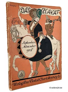 El cartel, 9. Año - Cuaderno 5/6 / Septiembre-Noviembre 1918 - Imagen 1 de 7