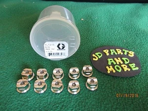 10 NEW GRACO AIRLESS PAINT GUN CONTRACTOR FLAT SPRAY TIPS FLT215 SPEC`S BELOW - Picture 1 of 6