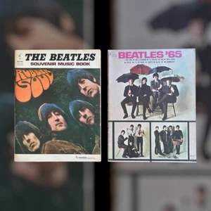 The Beatles Rubber Soul & 65' Noten Souvenir Lot - Bild 1 von 16