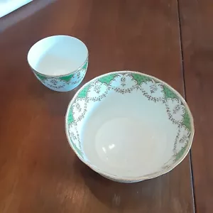Aynsley England 5 in Schüssel und 3 in Tasse für Gelee oder Zucker. Mehrzweck. - Bild 1 von 7