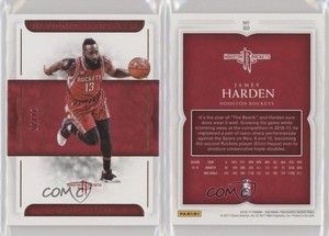 2016-17 Panini National Treasures Bronze /25 James Harden #60