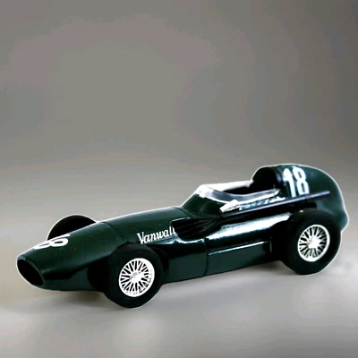 Vanwall VW5 F1 1957 Stirling Moss Diecast 1:43 verde inglés 285 HP Bruum S. Oro Foto 1 de 4