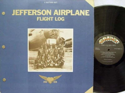JEFFERSON AIRPLANE - Flight Log LP (RARE US Pressing on GRUNT, Compilation) - Image 1 of 4