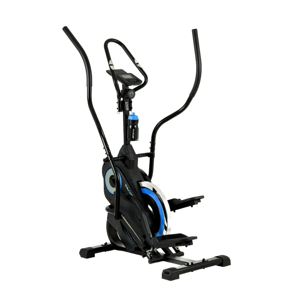 Crosstrainer 110kg, Bluetooth Heimtrainer Stepper, Elliptical THUNDER® LOOP