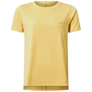 Berghaus Womens Relaxed Tech Tee Yellow Size 12 RRP £35 New With Tags. 45 - Picture 1 of 4