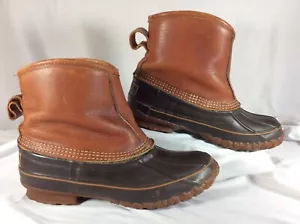 Vintage L.L. SCARPA DA CACCIA Bean MAINE donna 6 LM made in Freeport Maine, USA GUC - Foto 1 di 8