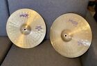Paiste 400 hi hats vintage cymbals made in West Germany