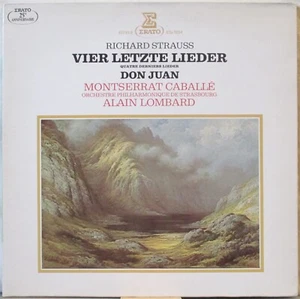 RICHARD STRAUSS 4 Last Songs (Vier Letzte Lieder) / Don Juan LP Caballe, Lombard - Picture 1 of 1