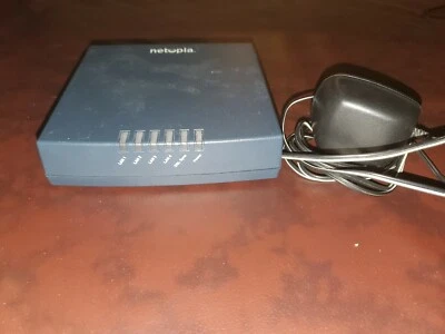 Netopia 3346 4-Port 10/100 Wire Router w/AC Adapter - Image 1 of 2