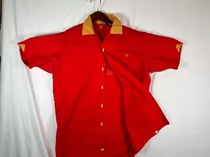 Vintage Bowling Pin Buttons Air Flo Shirt Great Northern Railroad Western Star - Bild 1 von 24