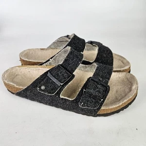 Sandalias Birkenstock Arizona gris forradas de lana sandalias unisex talla: 42 M9/W11 - Imagen 1 de 5