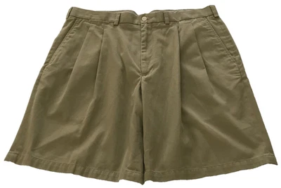 Pantalones cortos chinos de golf PING para hombre talla 38 beige plisados bolsillos de corte Foto 1 de 4