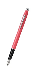 CROSS CLASSIC CENTURY ACQUATIC CORAL FOUNTAIN PEN w/CHROME TRIM #AT0086-127M - Picture 1 of 10