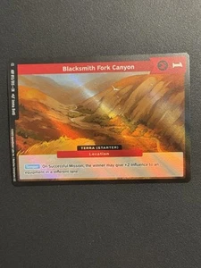 2025 Metazoo Blacksmith Fork Canyon - Holo Alpha Promo - ADF 013/015 Metatwo TCG - Picture 1 of 2