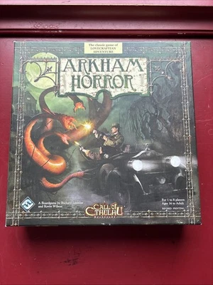 Arkham Horror Board Game – Revised Printing – Complete Cthulhu Fantasy Flight - Image 1 of 4