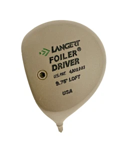Rare Langert Foiler Driver Tour De Force 9.75° Loft ⛳ Left-Handed 🇺🇸 Stainless - Picture 1 of 3