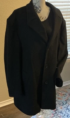 Daniel Cremieux Signature Collection Coat Mens XL Charcoal Wool Italian Fabric - Image 1 of 4