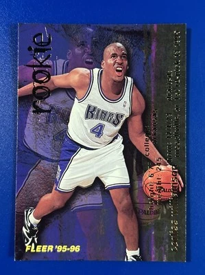 1995-96 Fleer Basketball Corliss Williamson RC Sacramento Kings #318 - Image 1 of 2