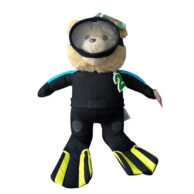 Ted 2 11" Peluche parlante Ted en equipo de buceo (diálogo clasificado R) con etiquetas Foto 1 de 4
