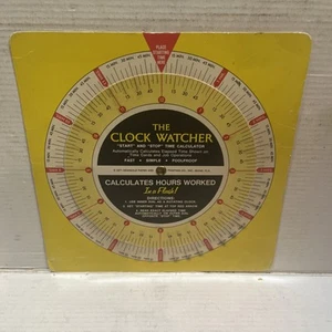 Vintage MANUAL HOURS CALCULATION - Picture 1 of 7