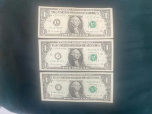 1 $ Binary Fancy Seriennummer 31113333-34443333-53335555 (verkauft wie besehen) - Bild 1 von 4