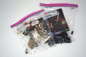2 lego sets, LEGO Star Wars 100% COMPLETE 
