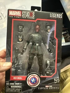 Marvel Studios Legends Red Skull Action Figure The First Ten Years - Picture 1 of 1