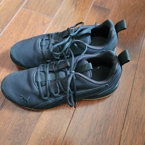 PUMA Men's Axelion Mesh, Cross Training Shoes, Black, Size 10, Pre-Owned - Picture 1 of 8