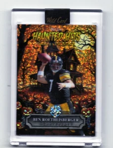2025 WILD CARD HAUNTED HITS BEN ROETHLISBERGER "MONSTER HUNT " BRONZE CARD #4/4 - Bild 1 von 2