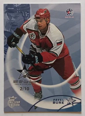 2002-03 BAP All-Star Edition All-Star Game Stamped Pavel Bure /10 Panthers - Image 1 of 2