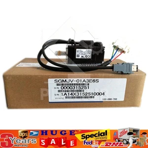 1PC New Yaskawa SGMJV-01A3E6S Servo Motor SGMJV01A3E6S - Picture 1 of 4