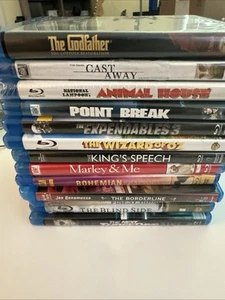 Blu Ray DVDs - Choose Your Favorites From $3.00 - Godfather, Castaway, Bohemium - Picture 1 of 9