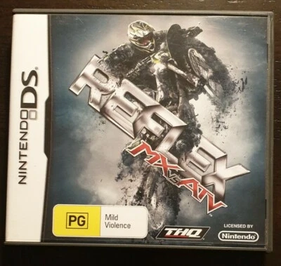 MX vs. ATV Reflex Case for Nintendo DS CASE AND MANUAL ONLY. NO GAME INCLUDED. - Image 1 of 3