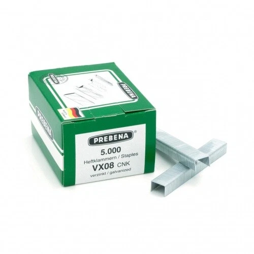 Prebena Klammern VX08 CNK verzinkt 8,0mm für AEG BeA Bosch Novus Typ 53 Rapid R5