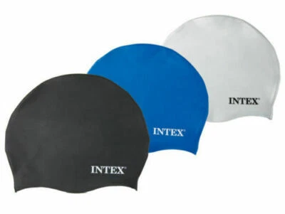 Intex Swimming Silicone Cap  for Girls Boys Latex Free Best Xmas Gift - Image 1 of 4