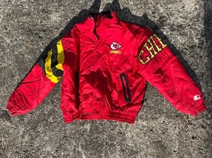 Vintage Team NFL Starter Coat - XL - Kansas City Chiefs - - Picture 1 of 3