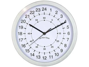 El asombroso reloj de pared con 24 horas en esfera - 24 Hour Clock - Imagen 1 de 1
