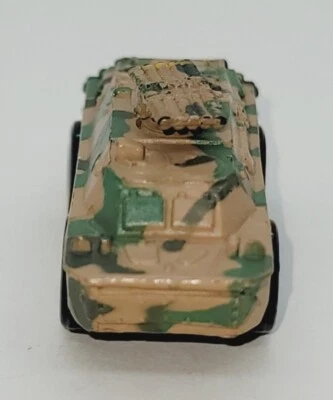 Vintage Micro Machines Military Armored Transport Tank BRDM AT5 Tan Green LGT 94 - Image 1 of 4