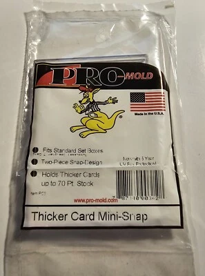Pro Mold PC3 Thicker Card Mini-Snap 70pt Holder - Image 1 of 2