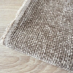 1694. Tela de tapicería chenilla suave gris ceniza. Precio por 1/2 metro, 143 cm - Imagen 1 de 2