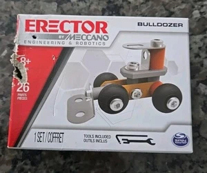 Erector Bulldozer by Meccano Engineering & Robotics new with opened Damaged box - Picture 1 of 10