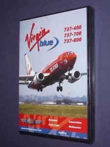 JUST PLANES COCKPIT VIDEO DVD : VIRGIN blue 737 new & sealed - Picture 1 of 1